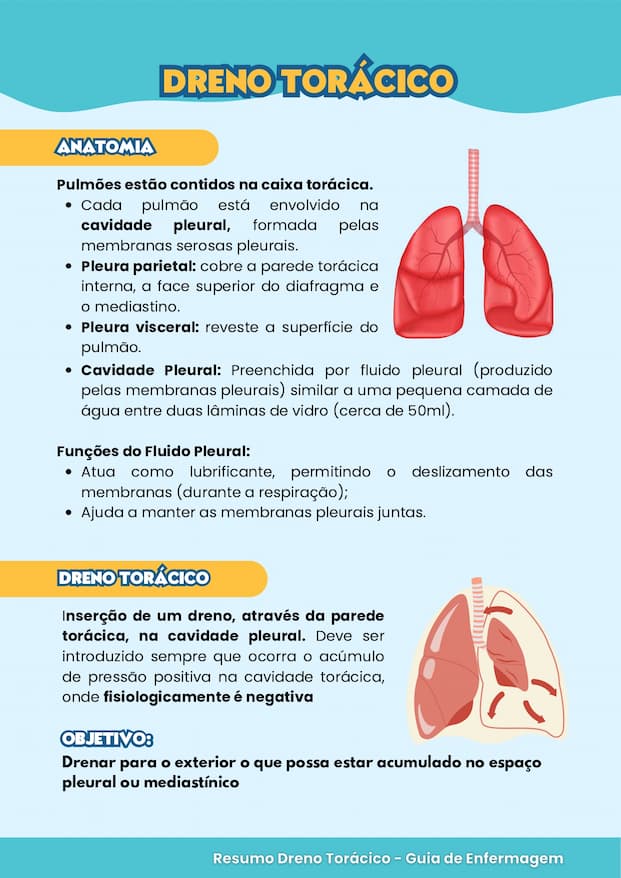 Resumo Dreno Torácico